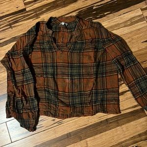 Madewell plaid shirt